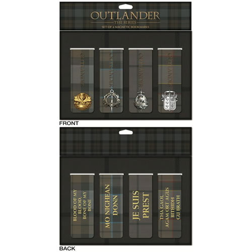 Magnets - Outlander - Magnetic Bookmarks 4-Pack