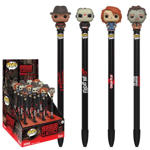 Pop! Pen Toppers - Horror - 16pc Assorted Display