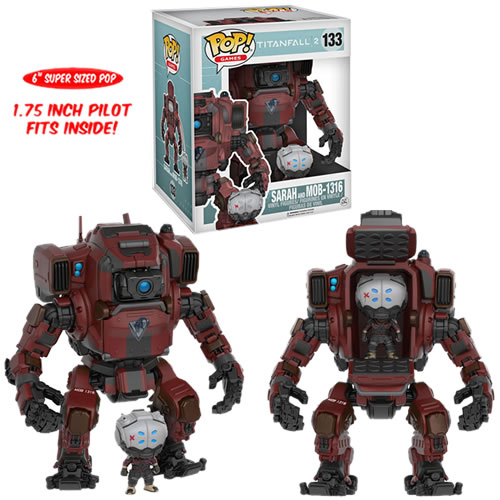 Pop! Games - Titanfall 2 - Sarah & 6" Super Sized MOB-1316 Pop!