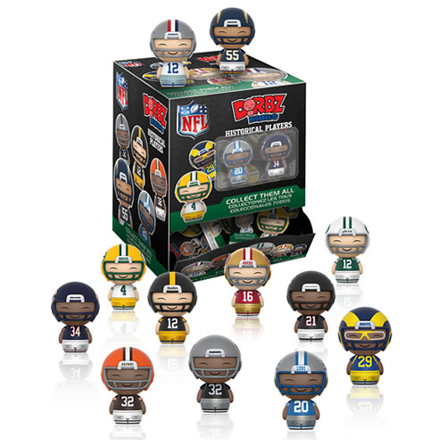 Vinil Dorbz Mini Figures - NFL - 24pc Classic NFL Blind Bag Display