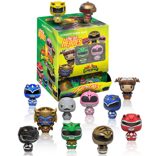 Pint Size Heroes Vinyl Figures - Power Rangers - 24pc Assorted Blind Bags Display