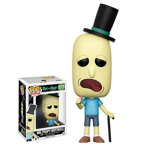 Pop! Animation - Rick And Morty - Mr. Poopy Butthole