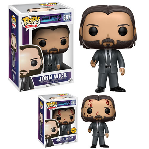 Pop! Movies - John Wick Chapter 2 - John Wick w/ Chase