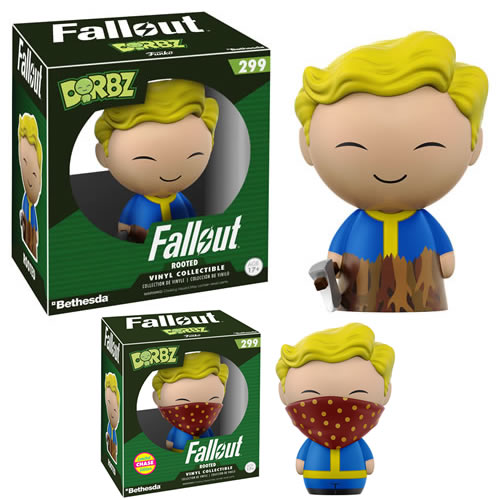 Vinyl Dorbz Figures - Fallout - Vault Boy Rooted w/ Chase