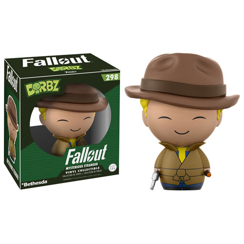 Vinyl Dorbz Figures - Fallout - Vault Boy Mysterious Stranger