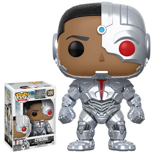 Pop! Heroes - DC Justice League Movie - Cyborg