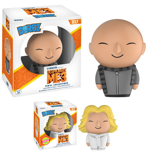 Vinyl Dorbz Figures - Despicable Me 3 - Gru w/ Chase