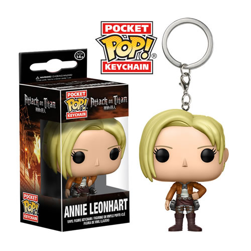 Pocket Pop! Keychains - Attack On Titan - Annie Leonhart