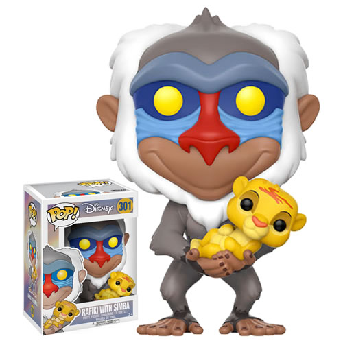 Pop! Disney - The Lion King - Rafiki w/ Simba