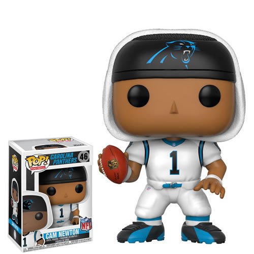 Pop! Football NFL - Series 04 - Cam Newton (Panthers White)