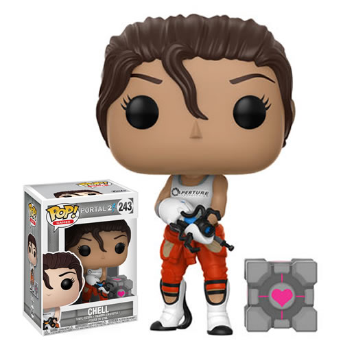 Pop! Games - Portal - Chell w/ Portal Gun