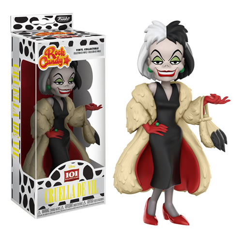 Rock Candy Vinyl Figures - Disney - 101 Dalmatians - Cruella De Vil