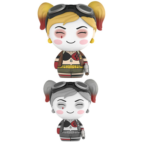 Vinyl Dorbz Figures - DC Comic's Bombshells - Harley Quinn w/ Chase