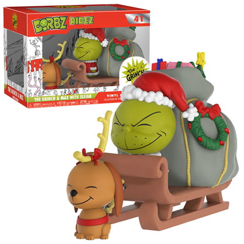 Vinyl Dorbz Ridez - Dr. Seuss - The Grinch - The Grinch And Max