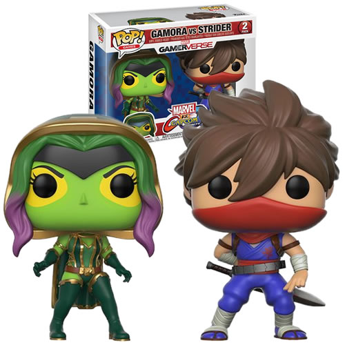 Pop! Games - Marvel vs Capcom Infinite - Gamora vs Strider 2-Pack