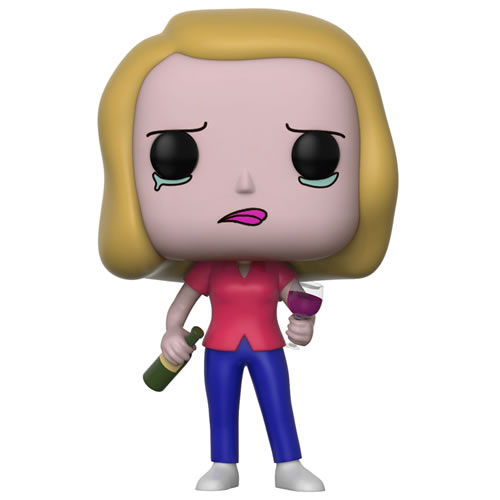 Pop! Animation - Rick And Morty - Series 03 - Beth w/ Wine Glass