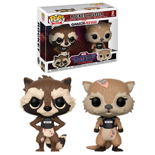 Pop! Games - Marvel - GOTG The Telltale Series - Rocket And Lylla 2-Pack