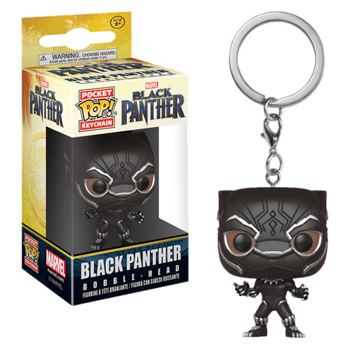 Pocket Pop! Keychains - Marvel - Black Panther Movie - Black Panther