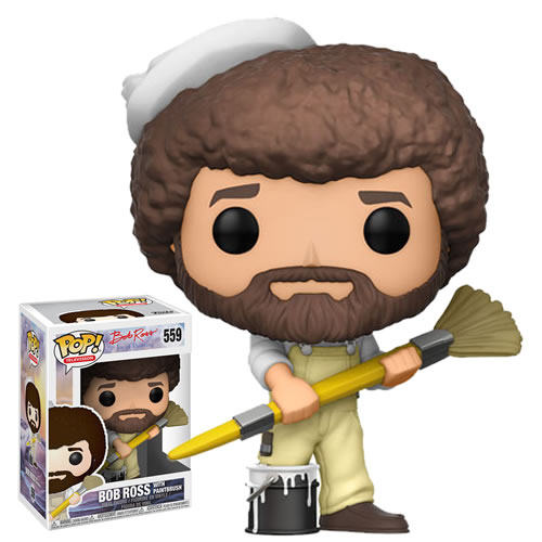 Pop! Television - Bob Ross - Series 02 - Bob Ross w/ Paint Brush