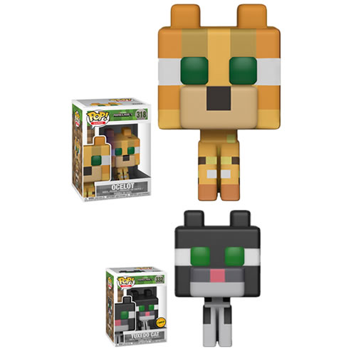 Pop! Games - Minecraft - Ocelot w/ Chase