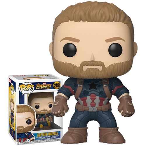 Pop! Marvel - Avengers 3 Infinity War Movie - Captain America