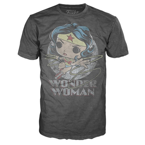 T-Shirts - POP! Tees - DC Comic's - Wonder Woman Lasso