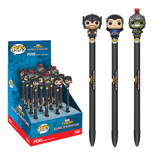 Pop! Pen Toppers - Thor 3 Ragnarok Movie - 16pc Assorted Display