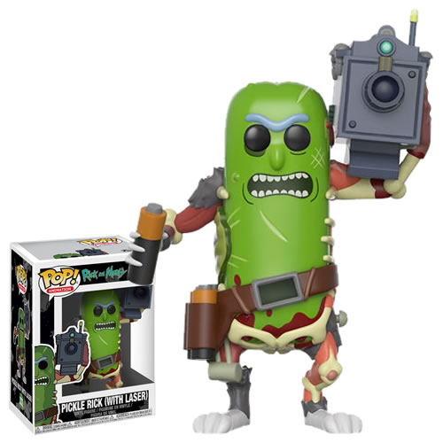 Pop! Animation - Rick And Morty - Pickle Rick w/ Laser