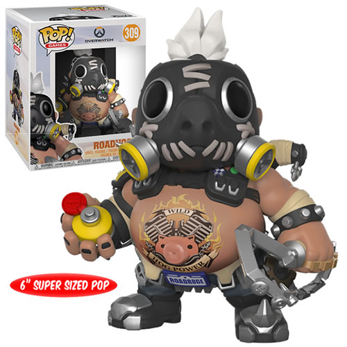 Pop! Games - Overwatch - Series 03 - 6" Super Sized Roadhog