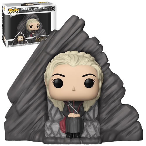 Pop! Game Of Thrones - Daenerys Targaryen On Dragonstone Throne Pop! Deluxe