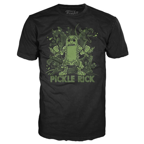 T-Shirts - POP! Tees - Rick And Morty - Pickle Rick Rat Party