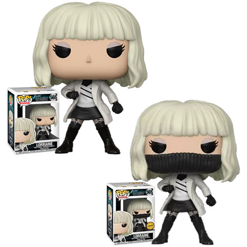 Pop! Movies - Atomic Blonde - Lorraine (White Coat) w/ Chase