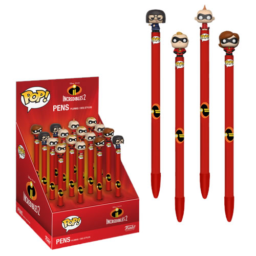 Pop! Pen Toppers - Disney - 16pc Incredibles 2 Assorted Display