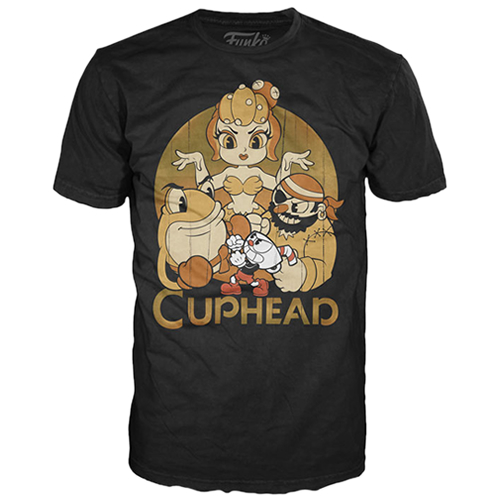 T-Shirts - POP! Tees - Cuphead - Cuphead & The Bosses