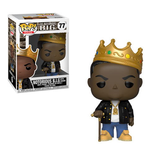 Pop! Rocks - The Notorious B.I.G. - Biggie w/ Crown