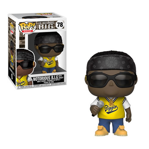 Pop! Rocks - The Notorious B.I.G. - Biggie w/ Yellow Jersey