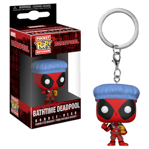 Pocket Pop! Keychains - Marvel - Bathtime Deadpool