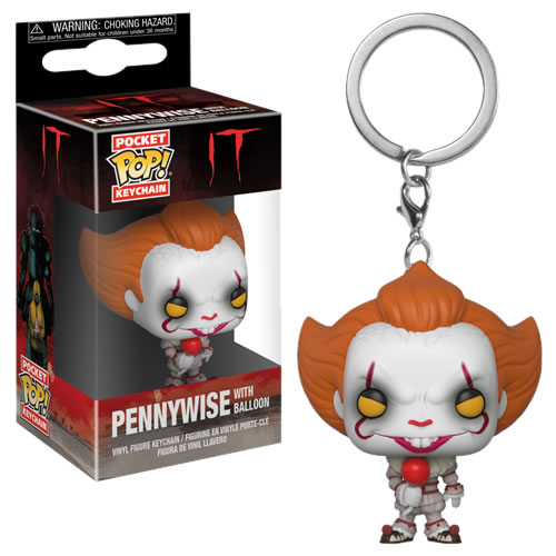 Pocket Pop! Keychains - IT - Pennywise w/ Balloon (2017 Movie)