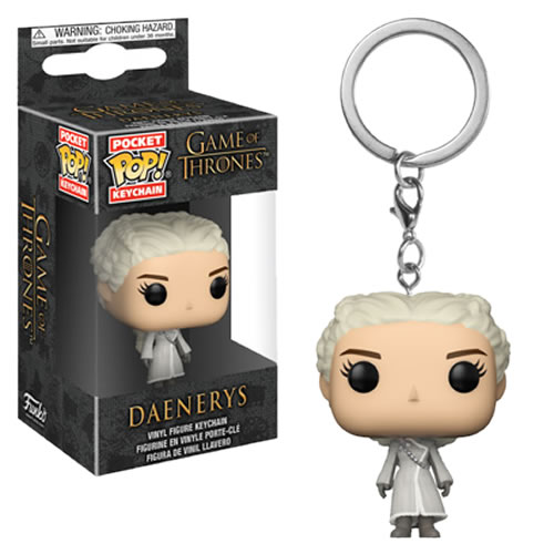 Pocket Pop! Keychains - Game Of Thrones - Daenerys (GOT S08 White Coat)