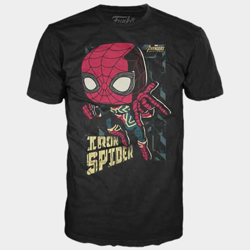 T-Shirts - POP! Tees - Marvel - Avengers 3 Infinity War Movie - Iron Spider