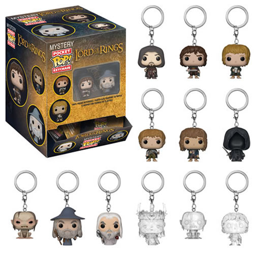 Pocket Pop! Keychains - Lord Of The Rings - 24pc Mystery Blindbag Display