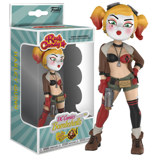 Rock Candy Vinyl Figures - DC Comic's - Bombshells - Harley Quinn