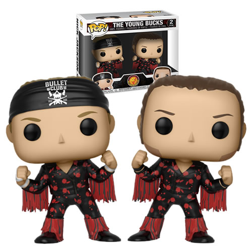 Pop! Wrestling - Bullet Club - The Young Bucks 2-Pack