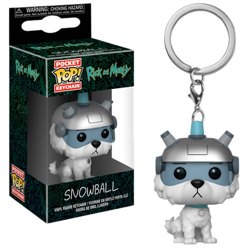 Pocket Pop! Keychains - Rick And Morty - Snowball