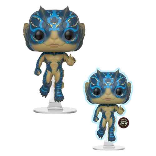 Pop! Movies - The Shape Of Water - Amphibian Man w/ Chase