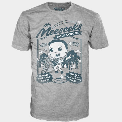 T-Shirts - POP! Tees - Rick And Morty - Mr. Meeseeks Golf