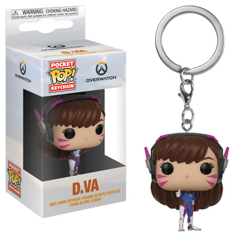 Pocket Pop! Keychains - Overwatch - D.Va