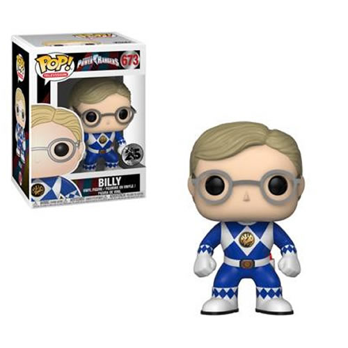 Pop! Television - Power Rangers - S07- Blue Ranger (Unhelmeted)