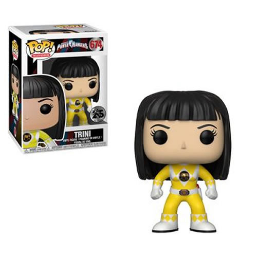 Pop! Television - Power Rangers - S07- Yellow Ranger (Unhelmeted)