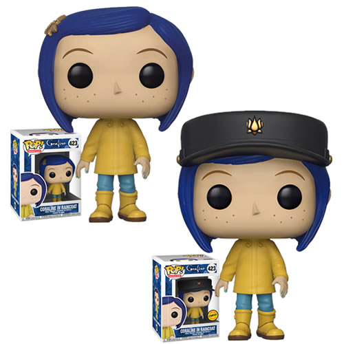 Pop! Movies - Coraline - Coraline In Raincoat w/ Chase